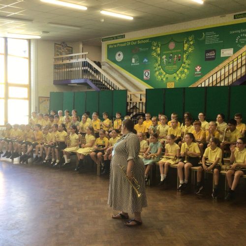 Y4 end of year brass concert